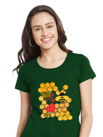 Let It Bee Bottle Green