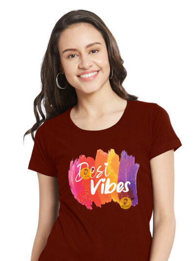 Desi Vibes Maroon