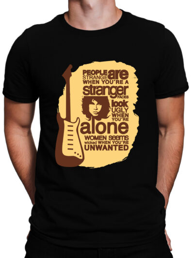 Jim Black Men Round Neck Printed T-Shirts