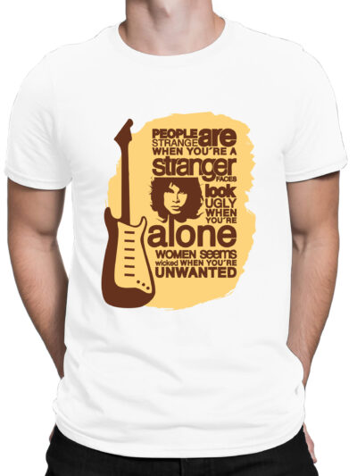 Jim White Men Round Neck Printed T-Shirts